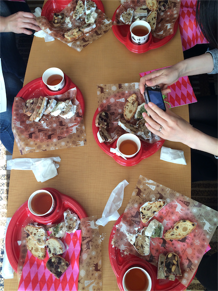 一足お先にクリスマスパン 恒例!パンスタ女子会