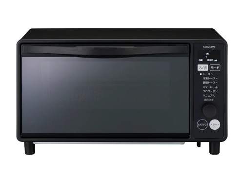 美味しい焼き加減を自動で調節！マイコン搭載の「オーブントースター KOS-1330/K」