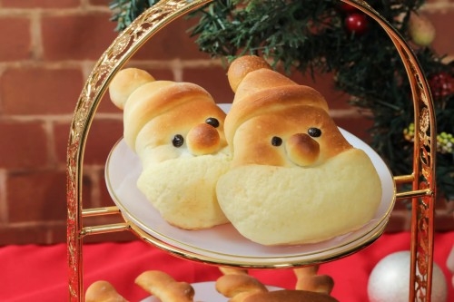 サンタパン、トナカイパン、スノーマン、クリスマスにぴったりなパン3
